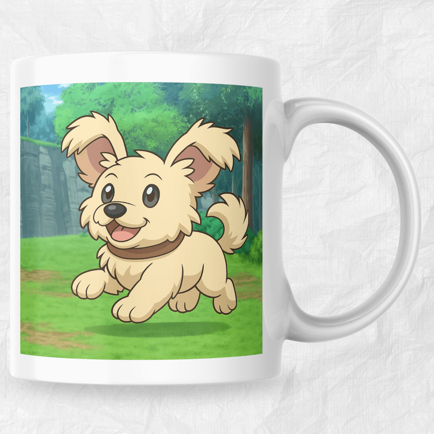 Personalisierte Haustier-Tasse mit Comic-Zeichnung als Geschenk für Tierliebhaber